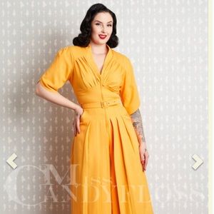 Miss CandyFloss yellow Jumpsuit